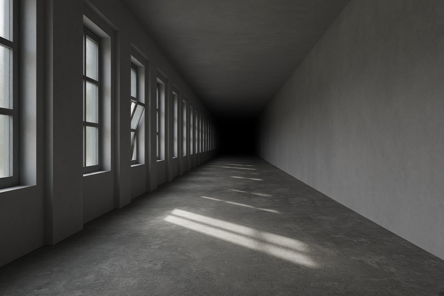 Long Room, Falling Light, 2042
